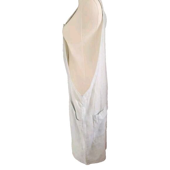 Hatch maternity Overall Shorts size 2 Medium Lightweight Lt Blue Summer Cotton - Picture 3 of 12